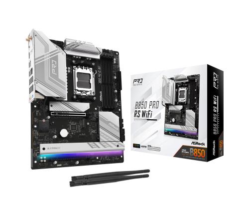 ASRock マザーボード B850 Pro RS WiFi AMD Ryzen 9000 / 8000 / 7000 シリーズ CPU (Soket AM5) 対応 DDR5 ATX マザーボード 国内正規代理店品