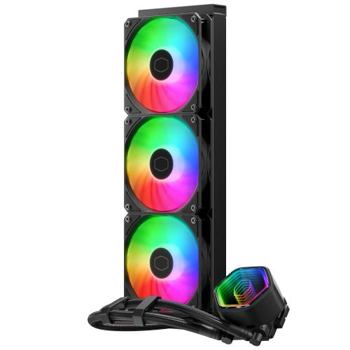 Cooler Master MASTERLIQUID 360 Core II 360粍 分かりやすい水冷中央処理装置空調設備 黒いこと MLW-D36M-A18PA-R1 FN2431