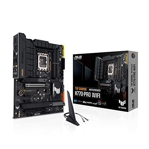 ASUS INTEL 第13.12時人 LGA1700 相応う H770 積み上げる ATX マザ―ゲーム盤TUF GAMING H770-PRO WIFI/国内置き目代わりになる店品