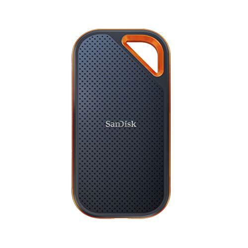 SanDisk 4結核症 Extreme PRO Portable SSD - Up to 2000MB/s - USB-C, USB 3.2 Gen 2x2 - External Solid State Drive - SDSSDE81-4T00-G25