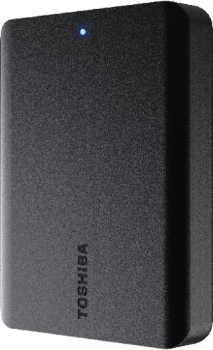 TOSHIBA Canvio Basics 4TB ポータブル外付けHDD - USB 3.0 PC ノートパソコン Windows Mac用 外付けハードドライブ - ブラックマット