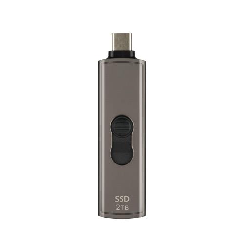 トランセンド 携帯型SSD 2結核症 USB 10Gbps 最大限度1050 MB/s Type-C 金属元素入れもの TS2TESD330C