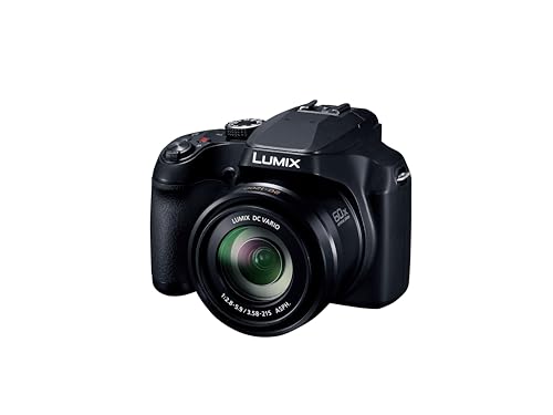 パナソニック(Panasonic) LUMIX デジタル写真機 光学60倍 望遠レンズ 相応う DC-FZ85D-K 黒いこと