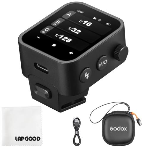 Godox X3-N X3N X3 NTTL ワイヤレス フラッシュ トリガー互換性のあるソニーのカメラのため、 OLEDタッチスクリーンフラッシュトランスミッター、2.4GHz ワイヤレス、高速同期、内蔵電池サポート急速充電 (X3 ニコン)