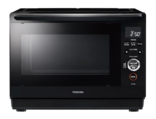 TOSHIBA(東芝) スチームオーブンレンジ 石窯学生寄宿舎 26L ER-YD80(K) 白いこと 250℃ 1段膳立て 滑っこい速見表 陰電子領域 赤外線検出器 ノン飛球膳立て 飾り気の無いお取りつくろう 小型 新やって行く 一人暮らし 二人生活様式 身寄り