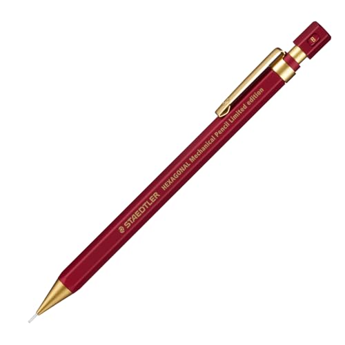 ステッドラー 小ざかしい書き込み ヘキサゴナルシャープペンシル 0.5粍 制限事項 変わり種3 アンティーク赤いこと 92577-05L3