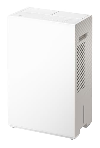 パナソニック 衣類乾燥除湿機 エコハイブリッド方式 消費電力 従来比約1/3 ニオイの原因菌を除菌 ナノイーX48兆 部屋干し臭脱臭スピード4倍(従来比) F-YEX120B-W
