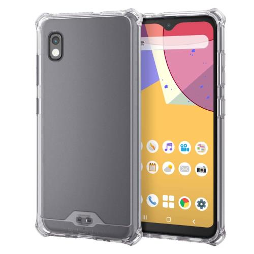 エレコム Galaxy A21 ケース ハイブリッド ZEROSHOCK 耐衝撃 インビジブル クリア PM-G204ZEROTCR画像