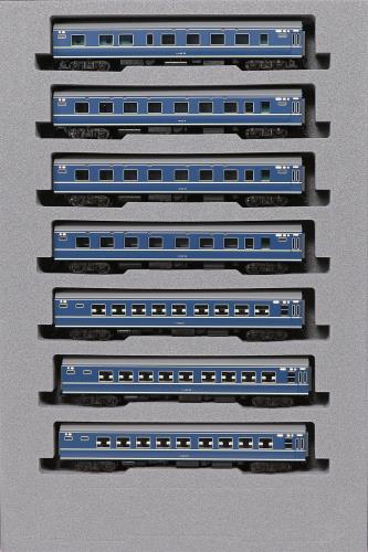 KATO Nゲージ 20系寝台特急 あさかぜ 初期編成 7両増結セット 10-1726 鉄道模型 客車 青｜GOODWOODS