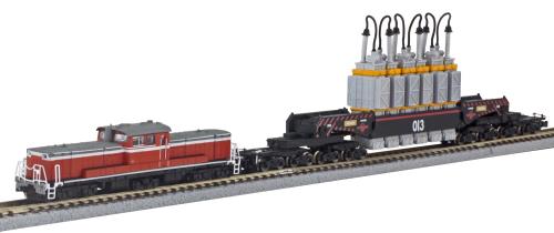 ロクハン Zゲージ ヱヴァンゲリヲン新劇場版 ネルフ専用鉄道下二子山支線 「ヤシマ作戦」 DD51 シキ880 2両セット T037-3 鉄道模型 ディーゼル機関車 貨車|GOODWOODS