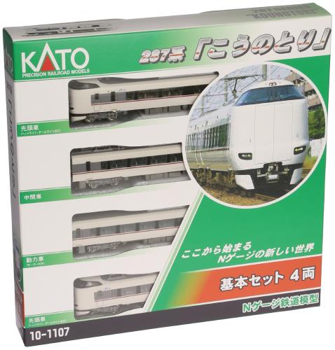 KATO Nゲージ 287系 こうのとり 基本 4両セット 10-1107 鉄道模型 電車
