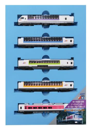 マイクロエース Nゲージ キハ183系-5200 ノースレインボーキハ183-1 代走 5両セット A8257 鉄道模型 ディーゼルカー