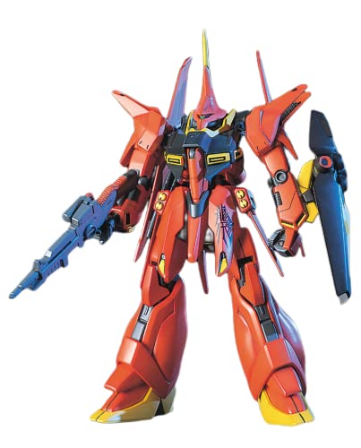 HGUC 機動戦士ガンダムZZ AMX-107 バウ 1/144スケール 色分け済みプラモデル画像