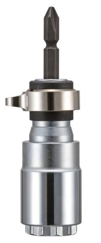 タジマ(Tajima) インパクトドライバー用ビット交換式12角ダブルソケット TSK-W1721RB 1721mm 落下防止付 1個
