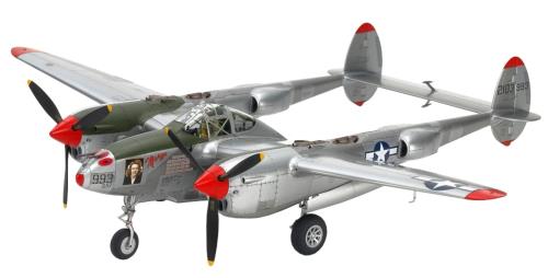 タミヤ(TAMIYA) 1/48 傑作機シリーズ No.123 アメリカ軍 ロッキード P-38J ライトニング プラモデル 61123 成型色
