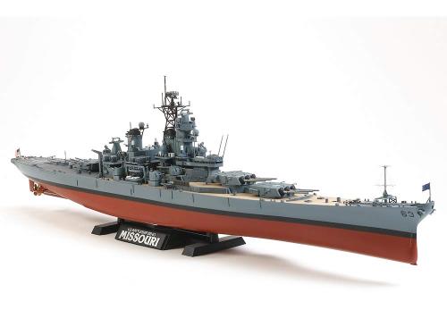 タミヤ 1/350 艦船シリーズ No.29 アメリカ海軍 戦艦 BB-63 ミズーリ 1991年仕様 プラモデル 78029