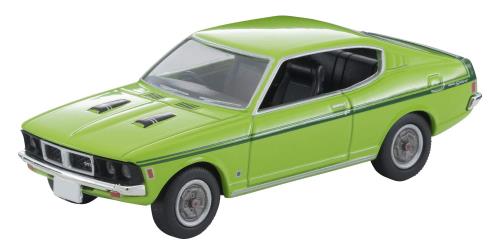 トミーテック トミカリミテッドヴィンテージ ネオ 1/64 LV-N204d 三菱 コルトギャラン GTO MR 70年式 黄緑 完成品画像