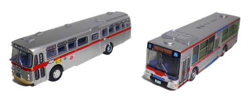トミーテック(TOMYTEC) ザバスコレクション 東急バスオリジナル 新旧長尺車セット