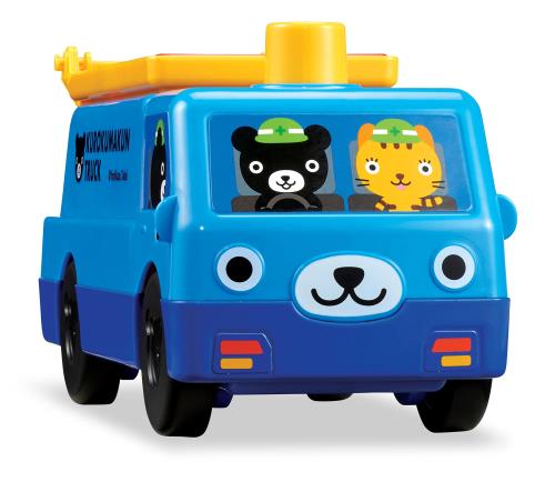 くもん出版(KUMON PUBLISHING) くろくまくんのかたちあわせトラック 知育玩具 おもちゃ 1.5歳以上 KUMON