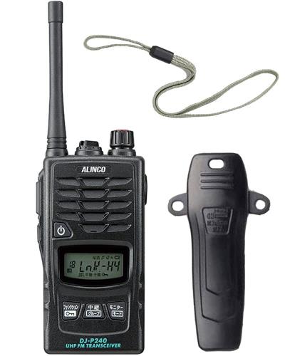 アルインコ 代わり代わり電話を掛ける 一種独特小ワット数トランシーバー DJ-P240M 黒