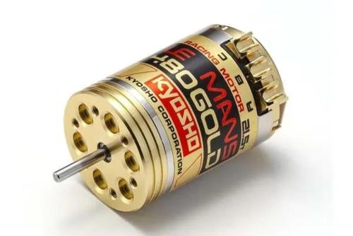 京商 ルマン 480 ゴールド ブラシレスモーター 21.5T/4WD用 RC青写真用原動機 37035