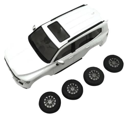 京商 MX-01 トヨタ ランドクルーザー 300 プレシャスホワイトパール MXBT12PW