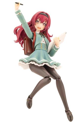 壽屋(KOTOBUKIYA) 創彩少女庭園 小石川 エマ聖アイリス女学園高等部冬服 全高約140mm 1/10スケール プラモデル