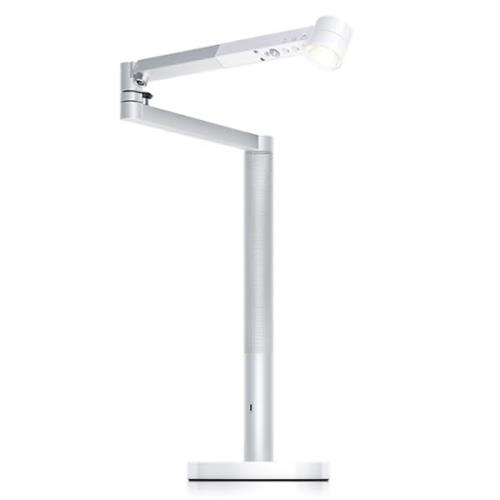 Dyson(ダイソン) ライト Dyson Solarcycle Morph&trade;デスクライト ホワイト／シルバー (CD06 WS) LED 関節照明 卓上ライト 人感センサー USB&ndash;C 充電器搭載1台で4つの照明モード。一日中、あなたに適切な光を。｜GOODWOODS