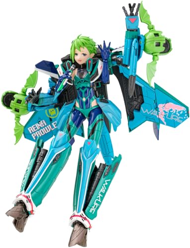 青島文化教材社 VFG マクロスデルタ VF-31A カイロス レイナプラウラー 全高約140mm 色分け済みプラモデル MC-15 (飛行機)
