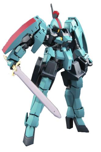 HG 機動戦士ガンダム 鉄血のオルフェンズ グレイズリッター (カルタ機) 1/144スケール 色分け済みプラモデル画像