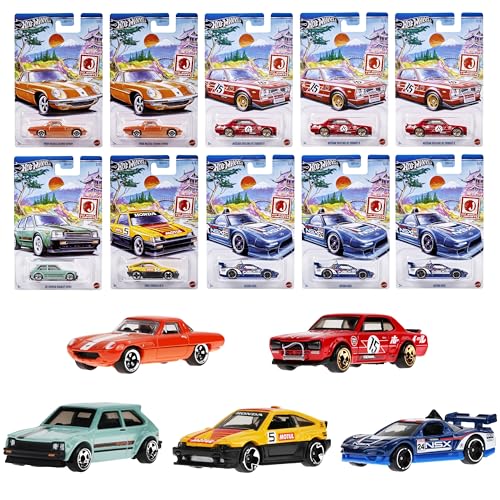 ホットウィール(Hot Wheels) テーマオートモーティブ アソート- J-imports ミニカー 10台入り口・入口 BOX売りわたす 3才~ 987F-GDG44 おもちゃ-その他