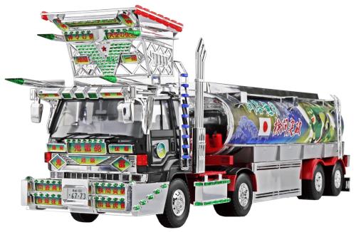 青島文化教材社 1/32 ザデコトラシリーズ No.6 鬼雷砲 プラモデル (自動車)画像