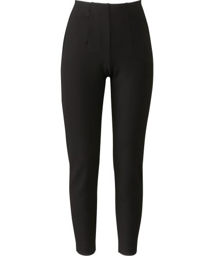 [ワコール] カルソン ストレッチパンツ スリムシルエット 146cm～154cm対応 ウエストゴム シワになりにくい ズボン ボトム 通年素材 UVカット 日本製 旅行 KKN130 BL EP