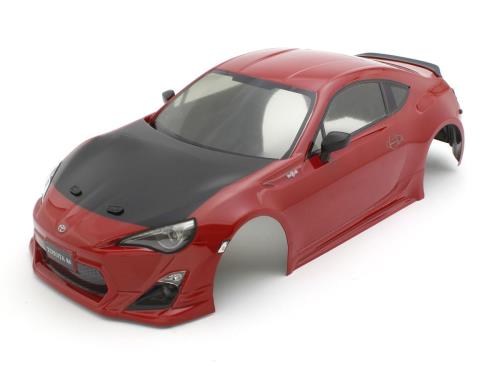 京商 (Kyosho) トヨタ 86 GT チューンドバージョンライトニングレッド デコレーションボディセット FAB617RD