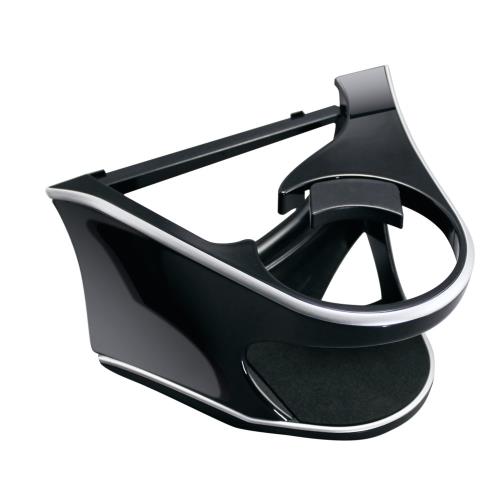 槌屋ヤック(Tsuchiya Yac) 車種専用品 トヨタ 60系 ハリアー 専用 エアコン ドリンクホルダー 助手席用 ブラック 長さ17幅9.8高さ18.8cm SY-HR7