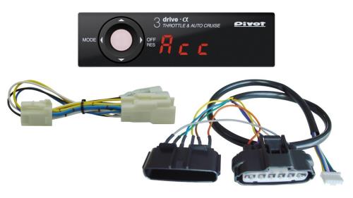 PIVOT ( ピボット ) スロコン 3-driveα-Cタイプ 3DA-C (クルスロ) 日産用 ハーネス3点セット3DAC / TH-5A / BR-33DAC-5A-3