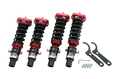 BLITZ(ブリッツ) 車高調 レンチ付 ビート PP1 ダンパー サスペンション フロント リア 4本セット 全長調整式 減衰力32段調整 DAMPER ZZ-R 92792