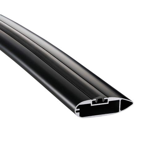 Terzo テルッツォ (by PIAA) ルーフキャリア ベースキャリア バー 1本入 エアロバータイプ ブラック 92cm EB92AB