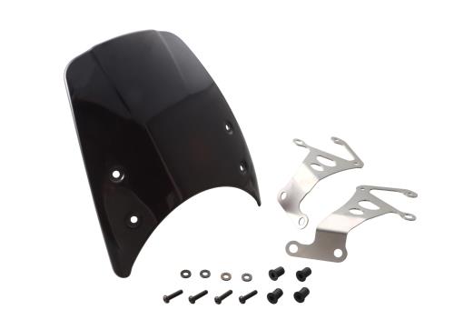 キタコ(KITACO) エアロバイザー (ダークスモーク) XSR125(RE46J)BVF1 ポリカーボネート製 670-0240100