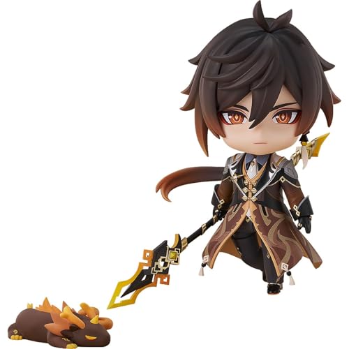 ねんどろいど 原神 鍾離 ノン規摸 可塑性物質製 塗り付ける済みモビール図形