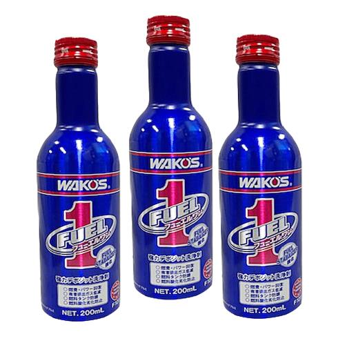 WAKO'S NEWフューエルワン F-1 FUEL-1 200ml 3本セット 2018.01発売｜GOODWOODS