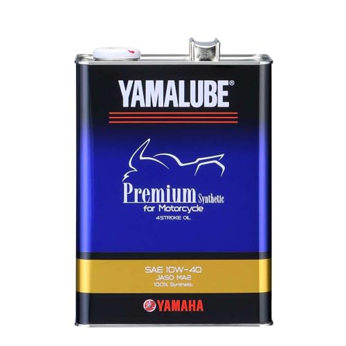 ヤマハ発動機(Yamaha) 二輪車用エンジンオイル ヤマルーブ プレミアムシンセティック MA2 10W-40 4L 90793-32419