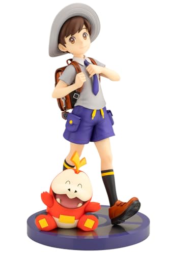 壽屋(KOTOBUKIYA) 『ポケットモンスター』シリーズ ARTFX J ハルト with ホゲータ 1/8スケール PVC製 塗装済み完成品 フィギュア|GOODWOODS