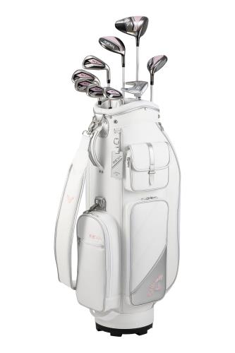 キャロウェイ (Callaway) クラブセット レディース REVA 24 PINK (9本セット キャディバック ヘッドカバー 付き) カーボンシャフト ピンク