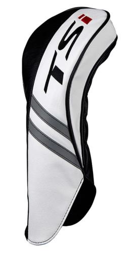 Titleist Golf TSi ドライバー ヘッドカバー レザーカバー - ブラック ホワイト レッド|GOODWOODS