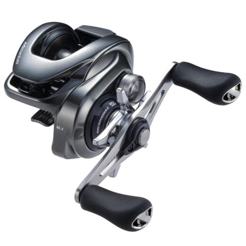 シマノ(SHIMANO) ベイトリール 23 メタ軽銀 101XG (左手持ち部分) ルアーキャスティング