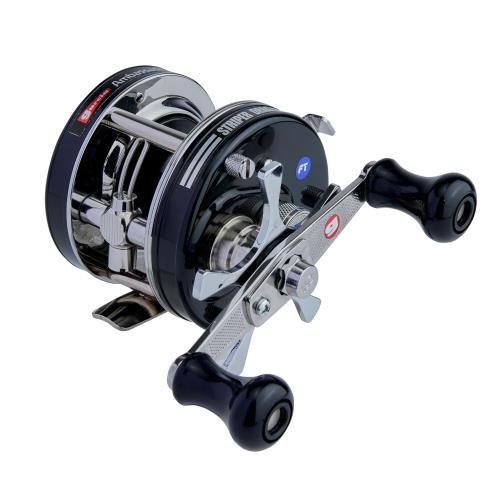 Abu Garcia(アブガルシア) AMB.4501 Striper Black ストライパー 黒いこと 左巻き 丸型木管 古典派音楽 スウェーデン王国