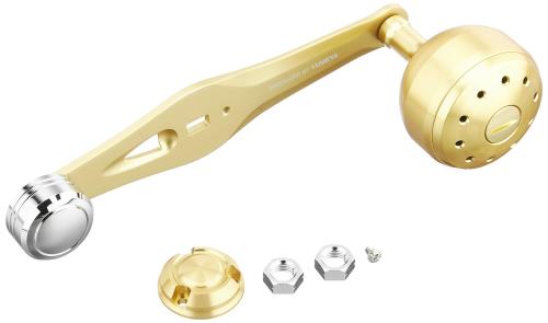 シマノ(SHIMANO) 純正 リールパーツ 夢屋 パワーバランスハンドル 65mm ゴールド アルミ パーツ｜GOODWOODS