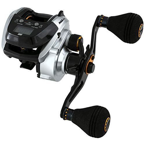 AbuGarcia (アブガルシア) MAX DLC-L 大画面 デジタルラインカウンター 左巻き パワーハンドルモデル