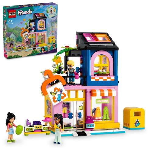 レゴ(LEGO) フレンズ ビンテージファッションブティック おもちゃ 玩具 誕生日 プレゼント ブロック 知育 女の子 男の子 子供 6歳 7歳 8歳 9歳 ごっこ遊び おままごと 42614